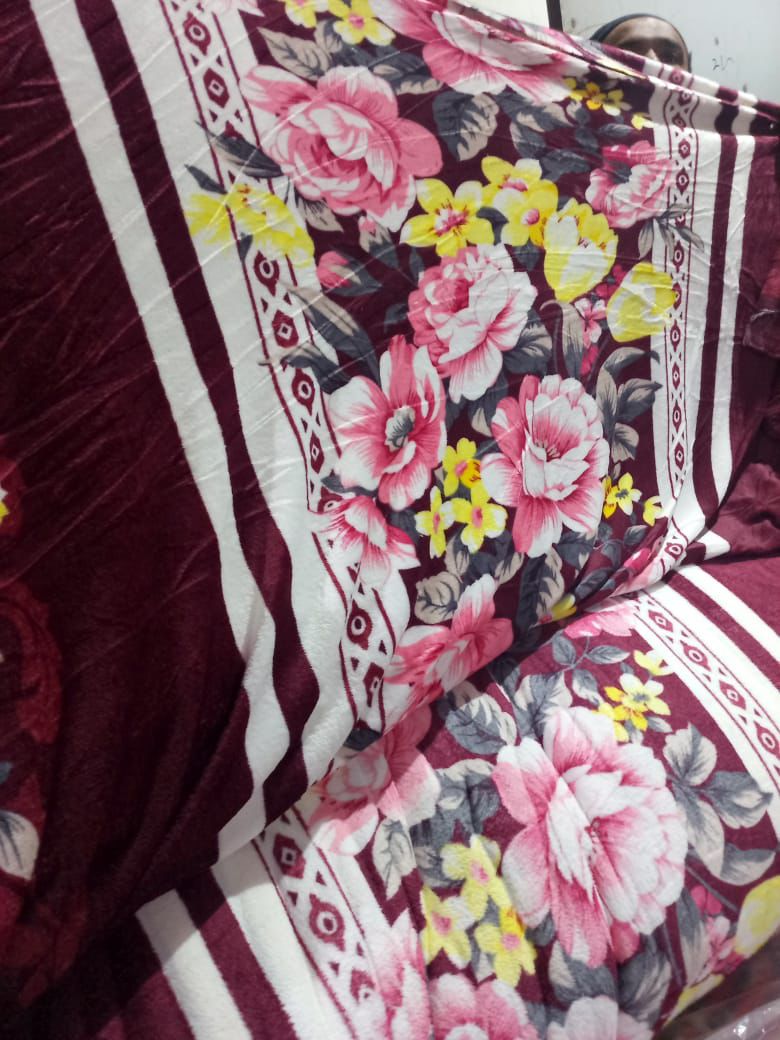 Premium AC Fleece Blankets – Ultra Soft & Warm | Single & Double Bed