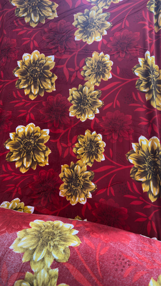 Premium AC Fleece Blankets – Ultra Soft & Warm | Single & Double Bed